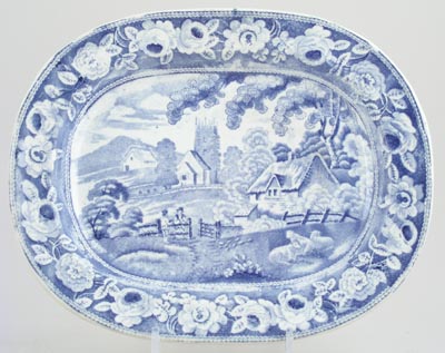 Meat Dish or Platter c1845
